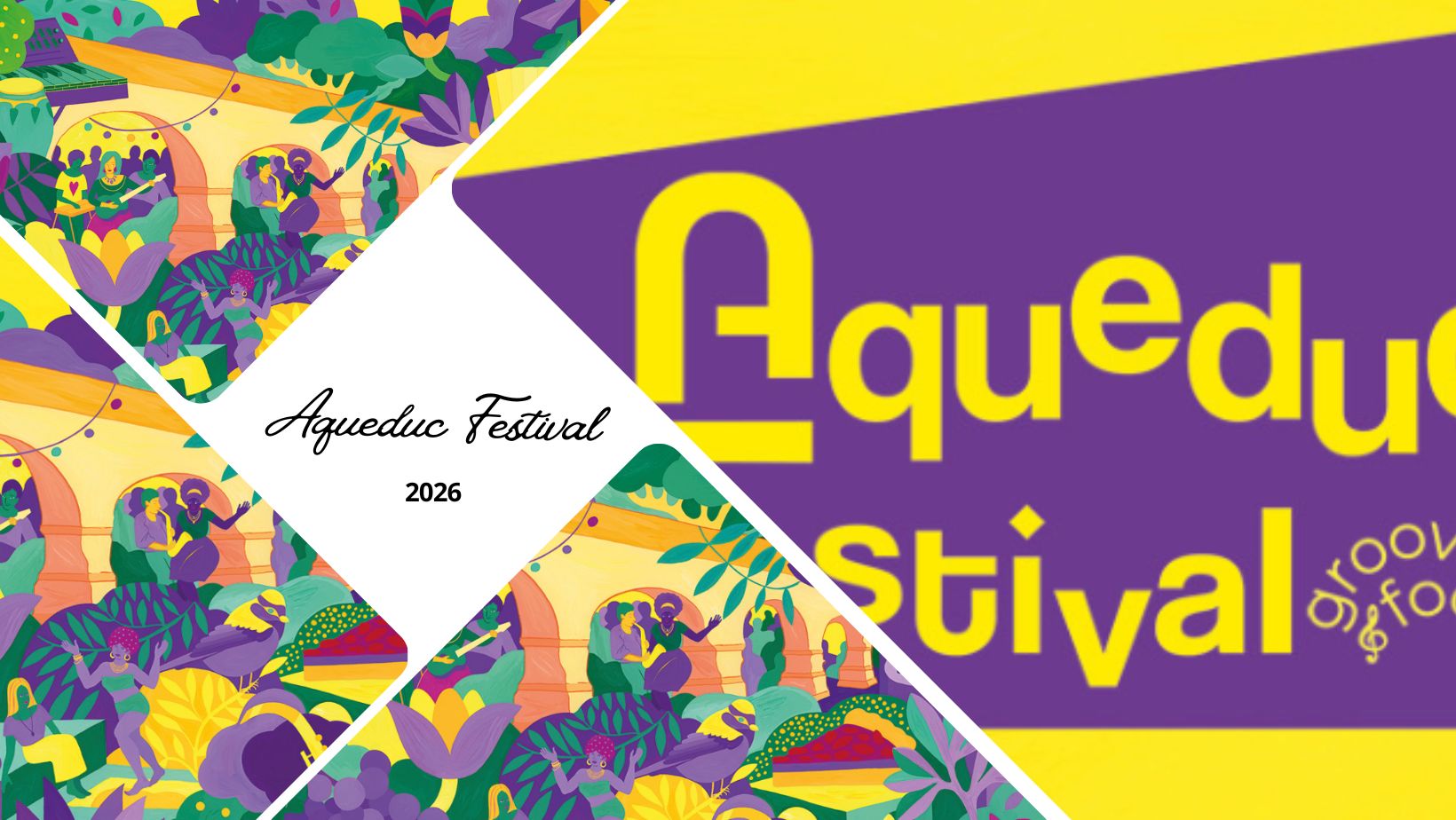 Aqueduc Festival 2026 : Groove et gastronomie pour bien débuter l'été