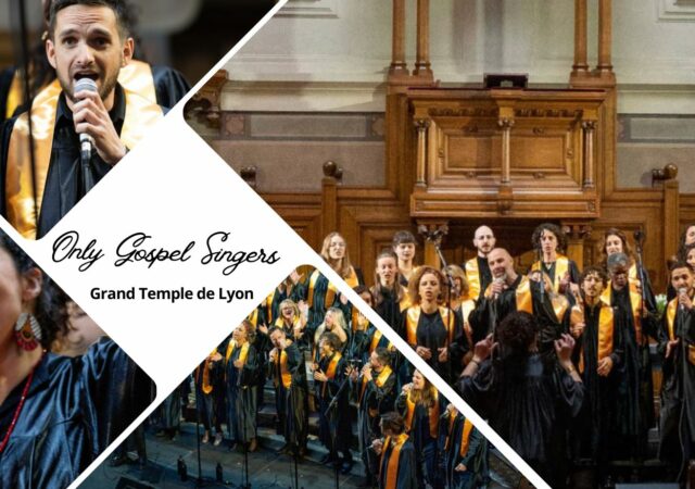 Concert d’Only Gospel Singers – Vendredi 22 mai à 20h30 au Grand Temple de Lyon
