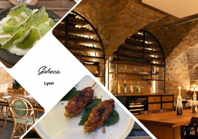 On a testé : Gaheca restaurant à Lyon 2, cuisine créative et ambiance élégante