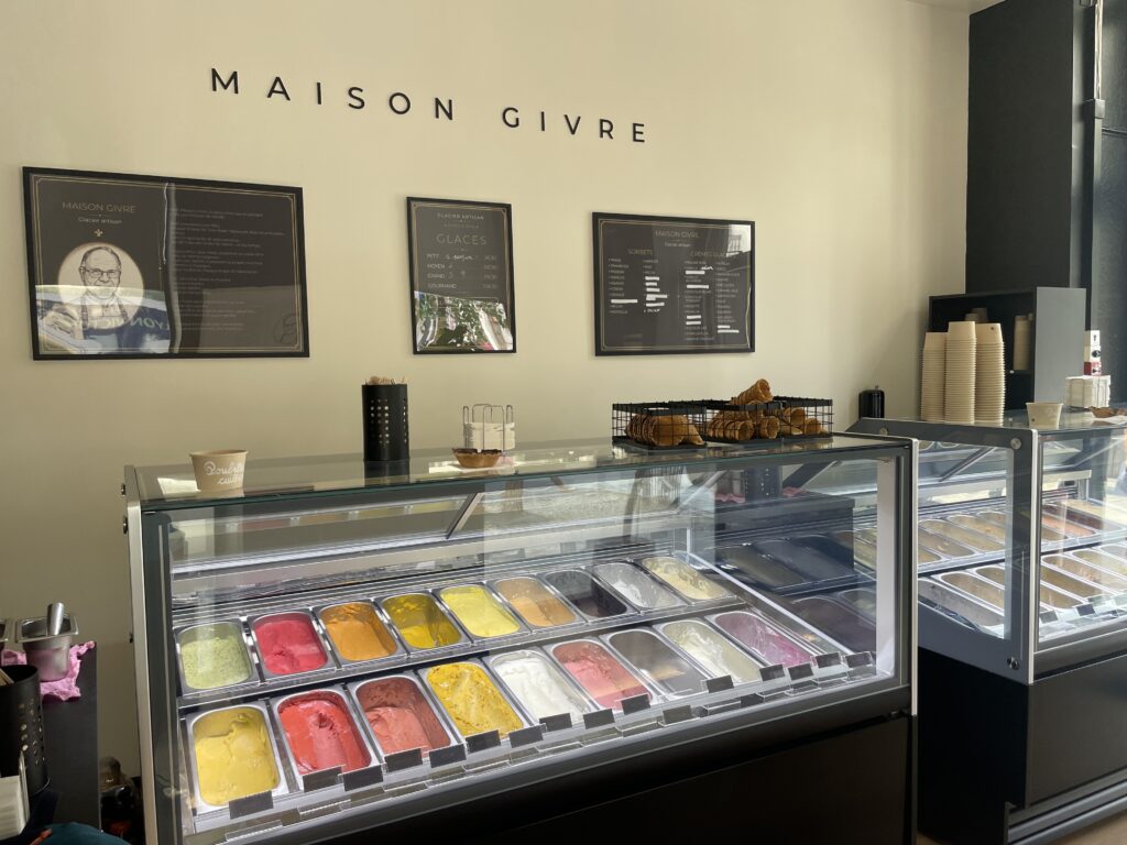 Maison Givrée rue Victor Hugo, nouveau glacier à Lyon : la boutique