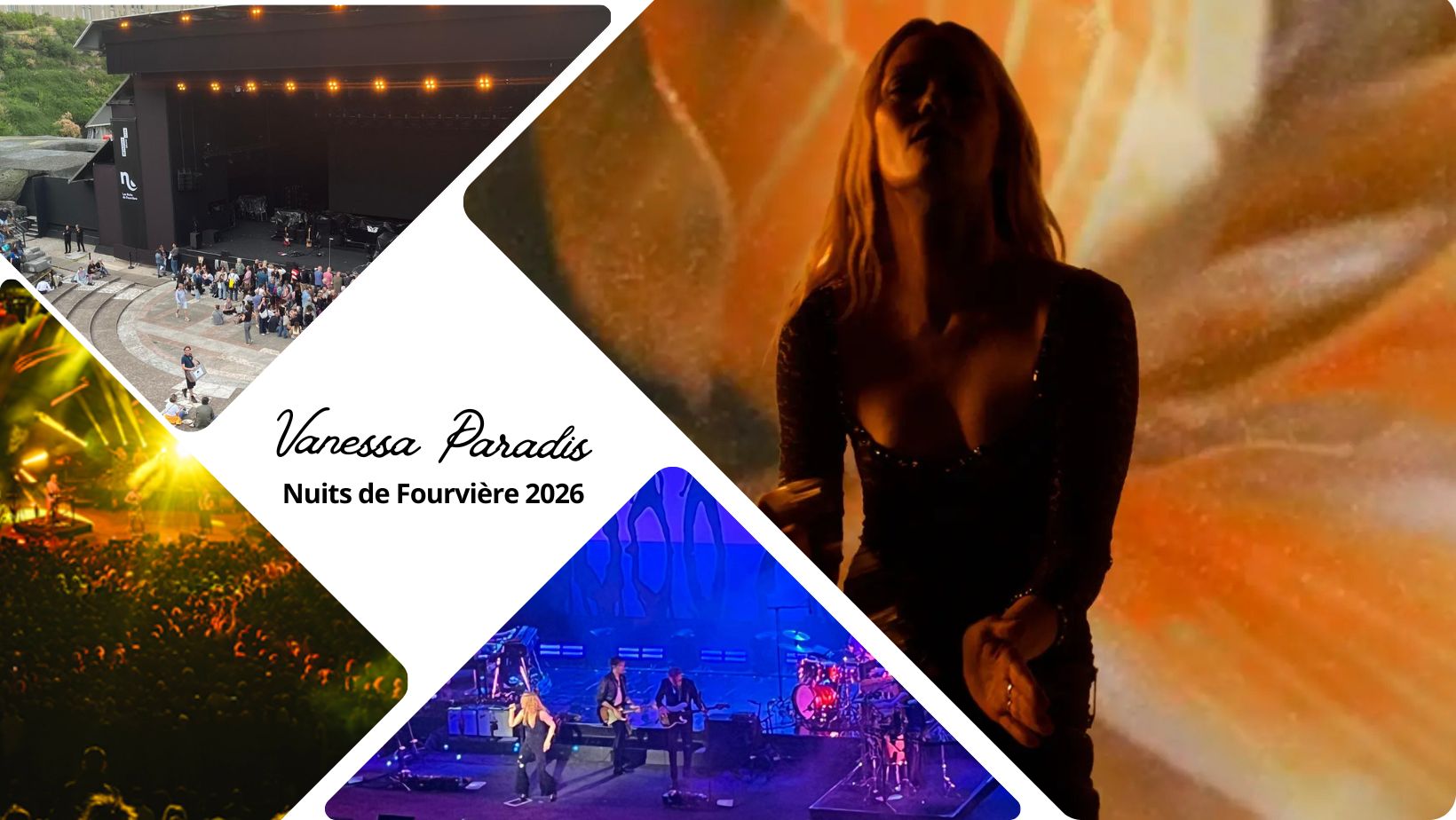 On a vu : Vanessa Paradis de retour aux Nuits de Fourvière 2026
