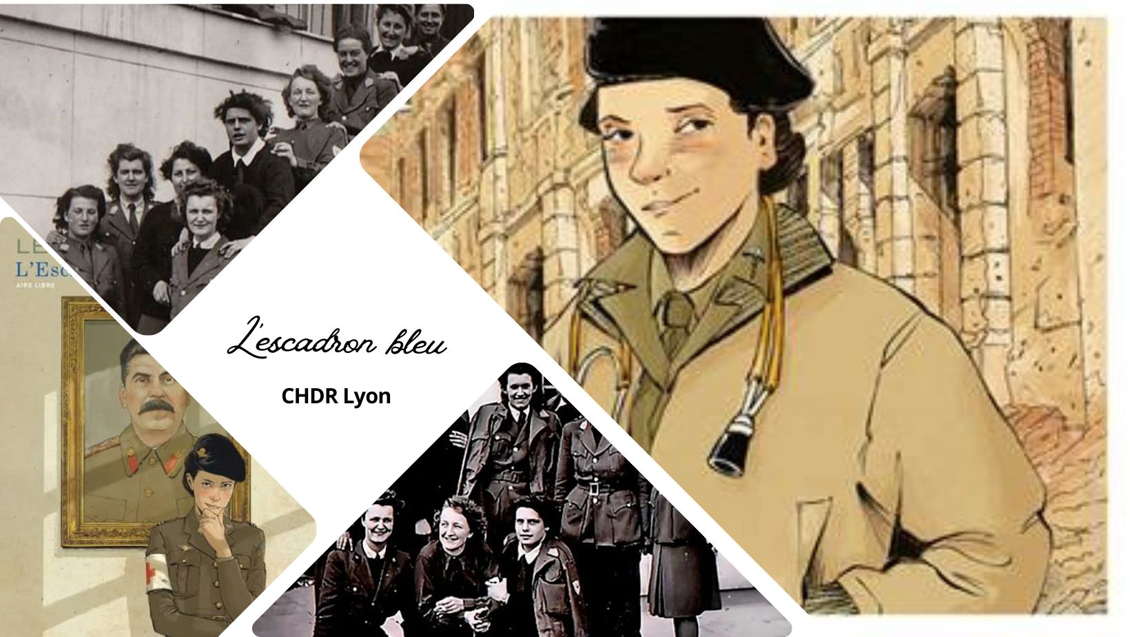 Nouvelle exposition en vue au CHRD de Lyon : L’Escadron bleu, une épopée féminine
