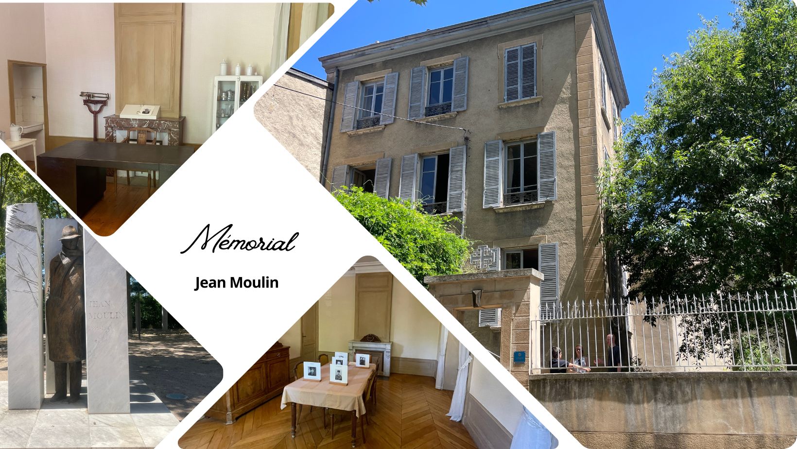 On a visité : le Mémorial Jean Moulin à Caluire-et-Cuire