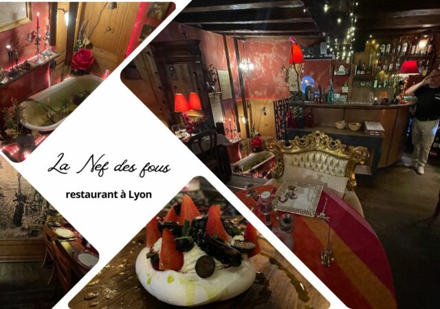 On a testé : La nef des fous, restaurant baroque et raffiné dans le Vieux-Lyon