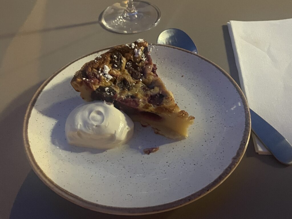 RSP Wine Tassin : clafoutis