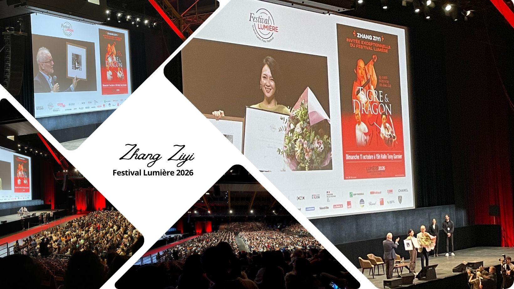 Festival Lumière 2026 : l'émotion de Zhang Ziyi en marge de la projection de Tigre et Dragon