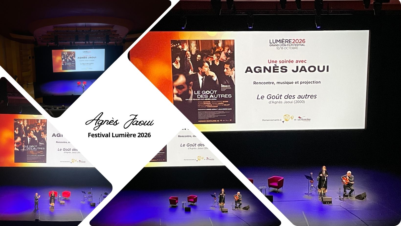 Festival Lumière 2026 : Agnès Jaoui, entre humour et franc parler